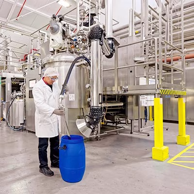 industriële stofafzuiging chemie